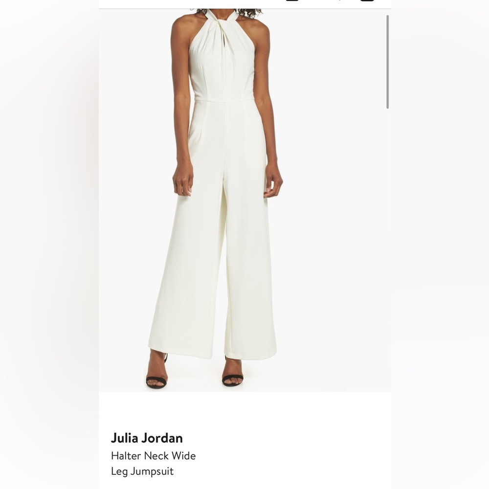 Julia Jordan Halter Jumpsuit